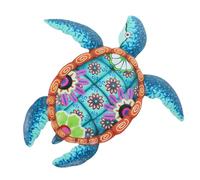 LIFKOME Décoration Murale Tortue Art Mural Suspendu pour Extérieur Ornement Unique pour Jardin Terrasse