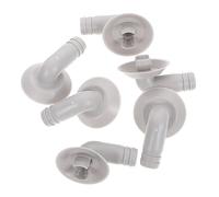 LIFKOME Drain Head Mouth Accessoire Tuyau Vidange Climatiseur Plastique Blanc 6X4.5X3.8Cm Adaptateur ÉVacuation Condensat Facile Installation Protection Contre Fuite