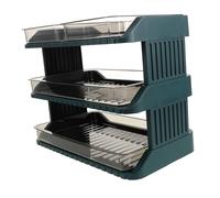 LIFKOME Égouttoir à Vaisselle De Cuisine Support pour Assiettes Support pour Plateaux Étagère De Préparation pour Accompagnements