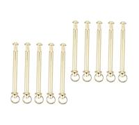LIFKOME Ensemble De 10 Kit Rivets et Écrous Dorés pour Réparation Central Ventilateur Pliant Accessoires Robustes pour Réparation Précise Éventail Manuel DIY