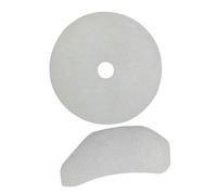 LIFKOME Ensemble De 2 Pièces filtre pour sèche-linge filtre sécheur séchoirs Filtre à sécheuse Filtres de remplacement pour sécheuse filtres de sécheur ronds échappement Fibre de polyester