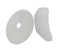LIFKOME Ensemble De 2 Pièces Filtre Pour Sèche-linge Séchoirs Condenseur De Sèche-linge Kit De Ventilation Pour Sécheuse Filtre Sécheur Filtres De Sécheur Ronds Fibre De Polyester Beige