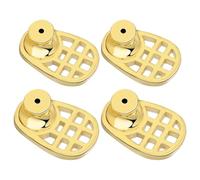 LIFKOME Ensemble De 4 Support De Boucle D'oreille Stabilisateurs De Boucles D'oreilles Golden