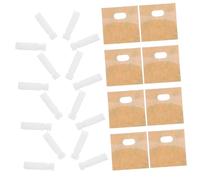 LIFKOME Ensemble de Restauration des perspectives pièces de Rechange pour Stores verticaux Accessoires de réparation Aveugle tiges de Stores verticaux Attaches de poulie Blanche