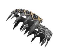 LIFKOME Ensemble Médiéval De 2 Couvre-chefs Royaux En Mousse 3d Pour Fêtes De Garçons De Filles Accessoires Pour Jeux De Rôle Pour Garçons Costumes D'halloween