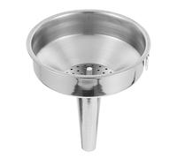 LIFKOME Entonnoir en Acier Inoxydable 10 Cm Filtre Intégré, Grand Diamètre, Transfert Pratique de Liquides et Sauces, Ustensile Cuisine Polyvalent pour Huiles, Sauces Soja et Boissons
