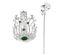 LIFKOME Épingle à Cheveux Chinoise Dragon et Phénix, Couronne Coiffure Hanfu Ancienne, Ensemble D’Accessoires pour Cheveux Vintage pour Photographie et Cosplay, Coiffure Traditionnelle