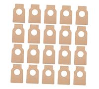 LIFKOME Étiquettes Kraft pour Bouteilles de Vin 5.7X8.9Cm Étiquettes Suspendues en Papier pour Goulot de Bouteille Utilisation Maison et Cave à Vin Lot de 100