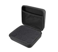 LIFKOME Étui De Protection Rigide Eva pour Huiles Essentielles 12 Cases 5-15 ML Paquet De Rangement Antichoc Voyage Noir pour Bouteilles D'aromathérapie