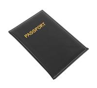 LIFKOME Étui Passeport Cuir Noir Compact et Porte Cartes Crédit et Organisateur de Documents Protection et Résistante pour Hommes Compatible Passeport et Carte Didentité