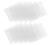 LIFKOME Feuilles de Membrane Semi-perméable en Cellophane Transparente 20x30 Cm, Kit D'expérimentation Scientifique Éducative 10 Pièces pour Expériences de Biologie Scolaires