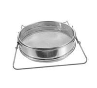 LIFKOME Filtre à Miel Acier Inoxydable Double Tamis Fin pour Extraction de Débris Outil Apiculture et Rouille Tamis Polyvalent pour Miel et Poudre Fine