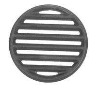 LIFKOME Fonte Grille de Cuisson Ronde pour Barbecue, 13cm | Résiste à Déformation, pour Brochettes et Foyers à Charbon, Usage Maison, Pique-niques, Camping