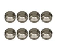 LIFKOME Gas Stove Button Safety Covers 8pcs Childproof Transparent PC Material Kitchen Protection for