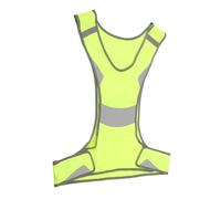 LIFKOME Gilet Réfléchissant de Sécurité pour Cyclisme et Running Haute Visibilité Fluorescent Jaune Léger et Respirant Protection Route et Activités Extérieures