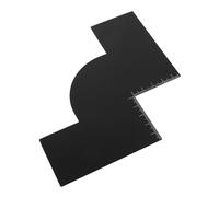 LIFKOME Guide De Stylisme Barbe En Plastique Échelle Pour Ligne De Cheveux Net Et Définie Usage Salon Et Maison