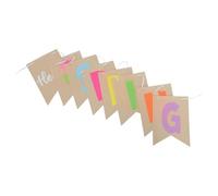 LIFKOME Guirlande de Fanions en Toile de Jute 1 Pièce, Bannière Printanière de Fleur « Bonjour Printemps », Décoration Suspendue Intérieure et Extérieure pour Fête, Jardin, Mur ou Plafond,