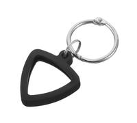 LIFKOME Guitar Pick Holder Silicone Keychain Portable Bass Acoustic Plectrum Storage Case for Guitarists and Music Lovers Compact Organizer