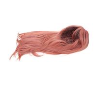 LIFKOME Heat Resistant Wig Long Straight Middle Part Synthetic Fiber Lightweight Full Coverage For Cosplay Party Daily Wear