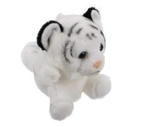 LIFKOME Joli Porte-Monnaie Porte-clés Animal Enfant Pendentif Porte-clés Animal Ornement De à à Main Kawaii Poupées à Douce Marionnette Peluche Blanche