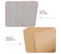 LIFKOME Kit De 6 Masques en Feutrine pour Chat Comprendant du Matériel pour Masques De Bal Masqué Et des Fournitures pour La Fabrication en Fourrure Gris