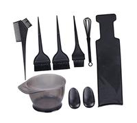 LIFKOME Kit de Coloration Capillaire 8 Pièces Grand Format en Plastique pour Professionnels et Particuliers, Bol à Teinture, Planche à Mèches, Pinceaux et Peignes pour Coloration Maison