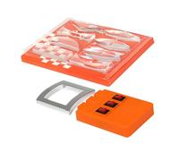 LIFKOME Kit de Physique Optique en Plastique Lentilles Convexes et Réflecteurs pour Expériences Scientifiques en Laboratoire et Salle de Classe