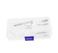 LIFKOME Kit De Réparation De Lunettes Vis Remplaçables Plaquettes De Nez Antidérapantes Et Petit Tournevis