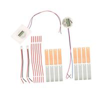 LIFKOME Kit Scientifique Fruits DIY pour Garçon Fille Expérience Électricité Apprentissage Circuits Électriques et Conversion Kit Éducatif Physique pour Projets Scolaires