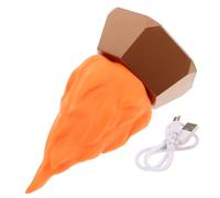 LIFKOME Lampe Décorative à Flamme Simulée Rechargeable USB Modes LED sans Flamme Lumière Dambiance Portable et Réaliste pour Camping Patio et Décoration Intérieure Extérieure