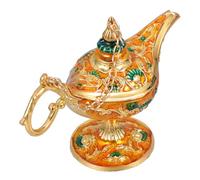 LIFKOME Lampe Décorative Magique en Alliage de Zinc Orange, Résistance à l'usure Chocs, Décoration Délicate pour Centre de Table et Bureau