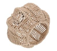 LIFKOME Lampe Suspension Boho Papier Tressé Main Éclairage Dambiance pour Salon et Chambre Abat Jour et Papier