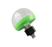 LIFKOME Led Mini Disco Light Usb Portable Dj Stage Ball Sound Activated Rgb Party Lamp for Home Bar Karaoke