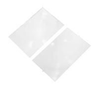 LIFKOME Lentille de Fresnel Optique Haute Définition, Acrylique Pmma, Facile à Utiliser pour Projecteur 90x140mm Lot de 2 Pièces pour Expériences Optiques