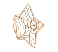 LIFKOME Light Bulb Cage Métal Cage Filaire Robuste Étoile Abat-jour Suspendu Vintage DIY pour Plafonnier Applique Murale et Lampe de Table