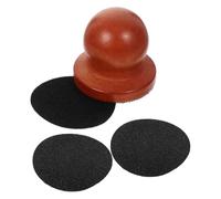 LIFKOME Lime à Ongles pour Chien, Lime à Ongles à Manche en Bois, Safe and Gentle Filing, Design Ergonomique, Détachable, Marron, pour Chien et Griffes D’Animal de Compagnie