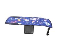 LIFKOME Lit Avion Garçon Fille Portable Bleu Repose Extension Siège pour Voyage Accessoire Compact et Respirant pour Garçon et Fille