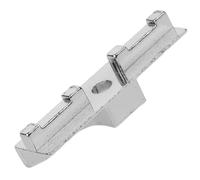 LIFKOME Loquet de Fenêtre Coulissante Battant en Alliage de Zinc Blocage et Gâche 4.4X1.2X1.0Cm Argenté pour Installation Facile