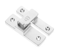 LIFKOME Loquet de Porte Degrés de Zinc Robuste Verrouillage Pivotant pour Portes Coulissantes Garages et Fenêtres Installation Facile et Sécurité Renforcée