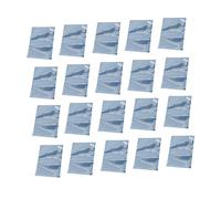 LIFKOME Lot de 100 Paquet de Rangement Translucides Bleus en PE Auto-adhésifs Antistatiques pour Protection Cartes Mères et Puces Électroniques, Pratiques pour Bricolage et Voyage