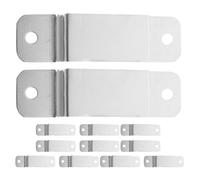 LIFKOME Lot de 12 Clips Métalliques de Rechange pour Mètre Ruban, Porte-ruban en Fer Fixation D’arche, Compatible Ceinture et Paquet, Accessoire Pratique pour Outils de Mesure et