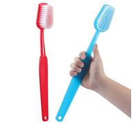 LIFKOME Lot De 2 Accessoires Photo Amusants Brosse À Dents Géante Accessoire Photo Surdimensionné Idéal pour Les Farces Et Attrapes Les Spectacles Et Les