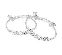 LIFKOME Lot De 2 Bracelets Réglables Pour Bébés Filles Bracelets Cloche Pour Tout-petits Bijoux Pour Garçon Et Filles