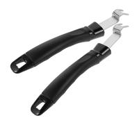 LIFKOME Lot De 2 Poignées pour Plaque De Barbecue Outil De Lavage Et De Retrait De Plaque De Barbecue Poignée pour Plateau De Outil De Préhension pour De