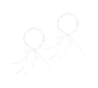 LIFKOME Lot De 2 -têtes De Mariée En Fausses Perles, Accessoires Pour Cheveux, tête Floral Pour Mariées Et Femmes