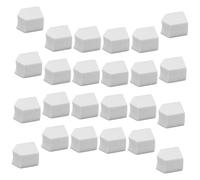 LIFKOME Lot de 24 Éponges à Ongles à Dégradé de Couleurs Blanches, Outil de Manucure en Éponge Douce pour Nail Art Design et Maquillage