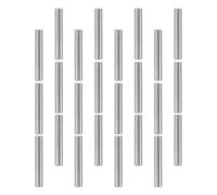 LIFKOME Lot De 24 Supports D'Étagère En Acier Inoxydable Pour Meubles Chevilles De Support Métalliques Éléments De Fixation Goujons Goujons Argentés