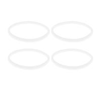 LIFKOME Lot de 4 Joints de Couvercle en Silicone 13,5 Cm pour Bol Carré 2 L, Pièces D’étanchéité Compatibles Mixeur à Grosse Vitesse, Accessoires de Rechange pour Petits Appareils
