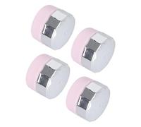 LIFKOME Lot de 4 Pots Rechargeables pour Vernis à Ongles DIY Bocaux en Plastique Solide 10 Ml Compacts et Légers Anti-Fuite Idéals pour Crème Lotion et Soins des Ongles en Voyage