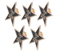 LIFKOME Lot de 5 Broches de Remise de Diplômes 2026 en Émail Insignes de Toque Accessoires pour Fête de Fin D’Études Présent Symbolique pour Étudiants et Enseignants